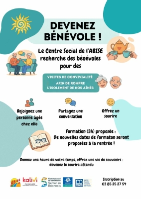 APPEL à bénévoles.